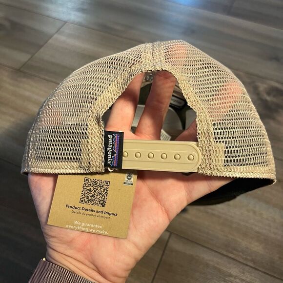 Patagonia Green Corduroy Athletic Casual SnapBack Hat - Picture 3 of 6